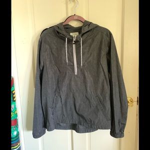 Polyester Zine Hoodie with front pocket